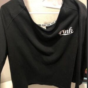 Victoria’s Secret PINK open neck sweatshirt